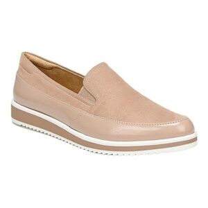 Naturalizer Rome Slip On Shoe Nude Size 9.5 W Excellent Condition Casual